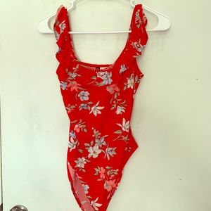 Floral bodysuit!